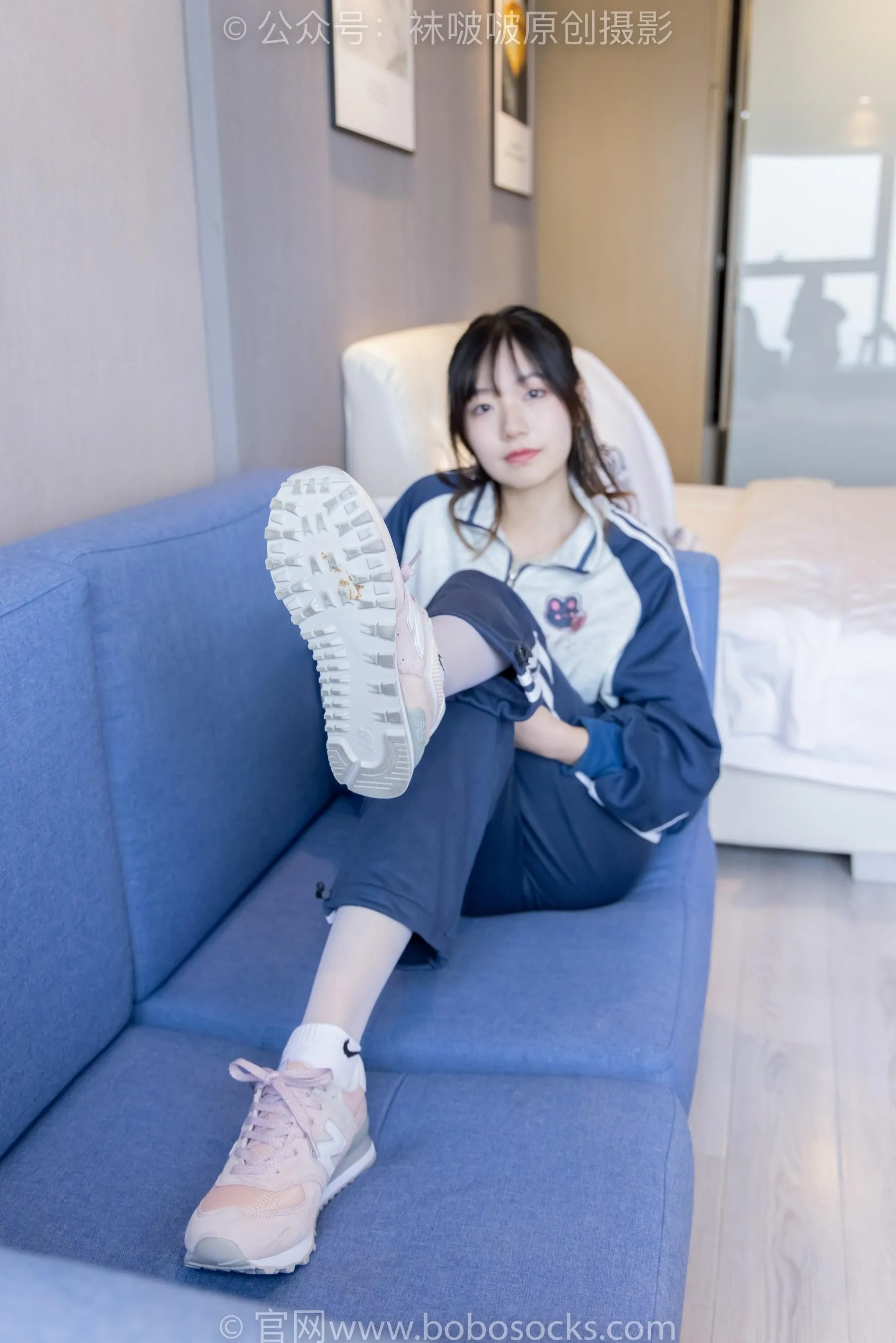 [BoBoSocks袜啵啵]NO.226 小甜豆-运动鞋、白棉袜、白丝 [87P]插图8